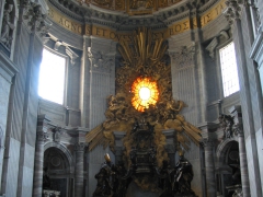 Basilica di San Pietro - altar' by Bernini