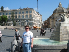Piazza del Popolo - fountain
