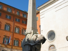 Piazza di Minerva - Bernini's elephant
