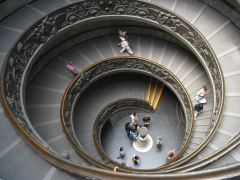 Vatican Museum - stairs